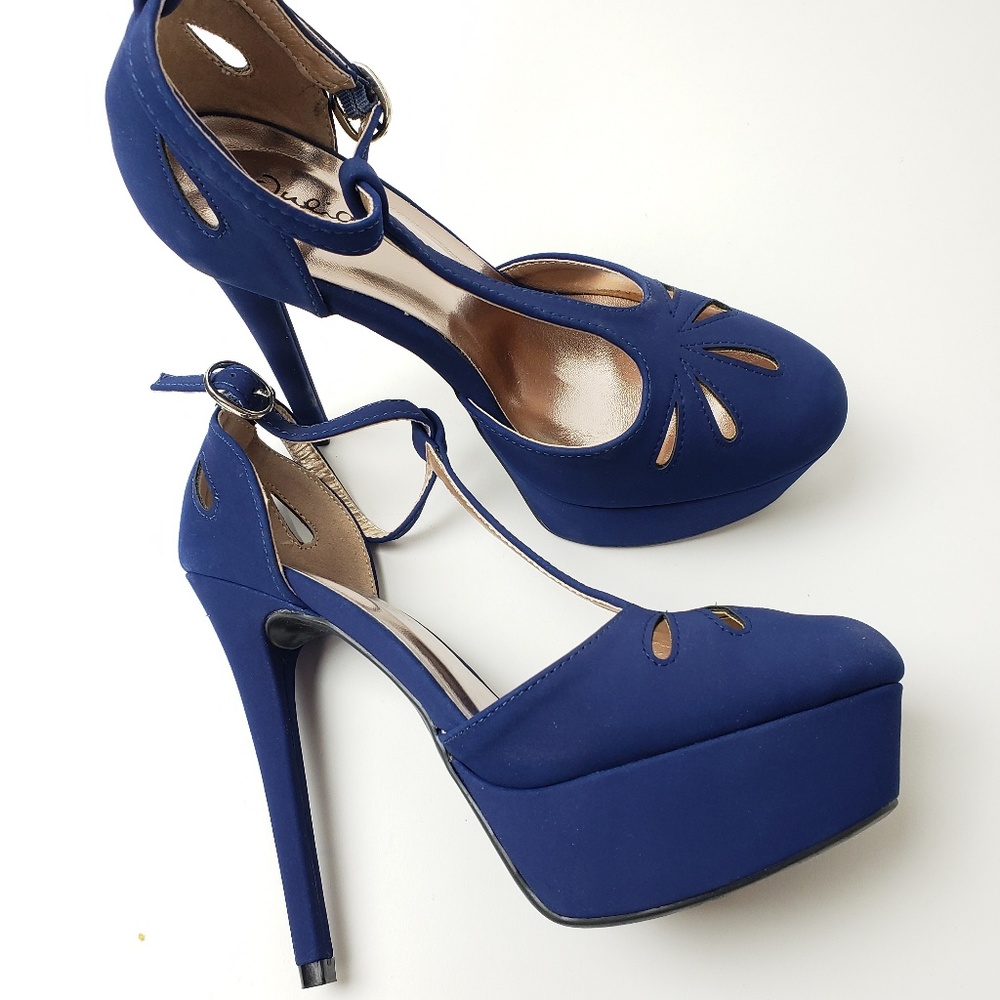 Heels Women blue Qupid New Heels